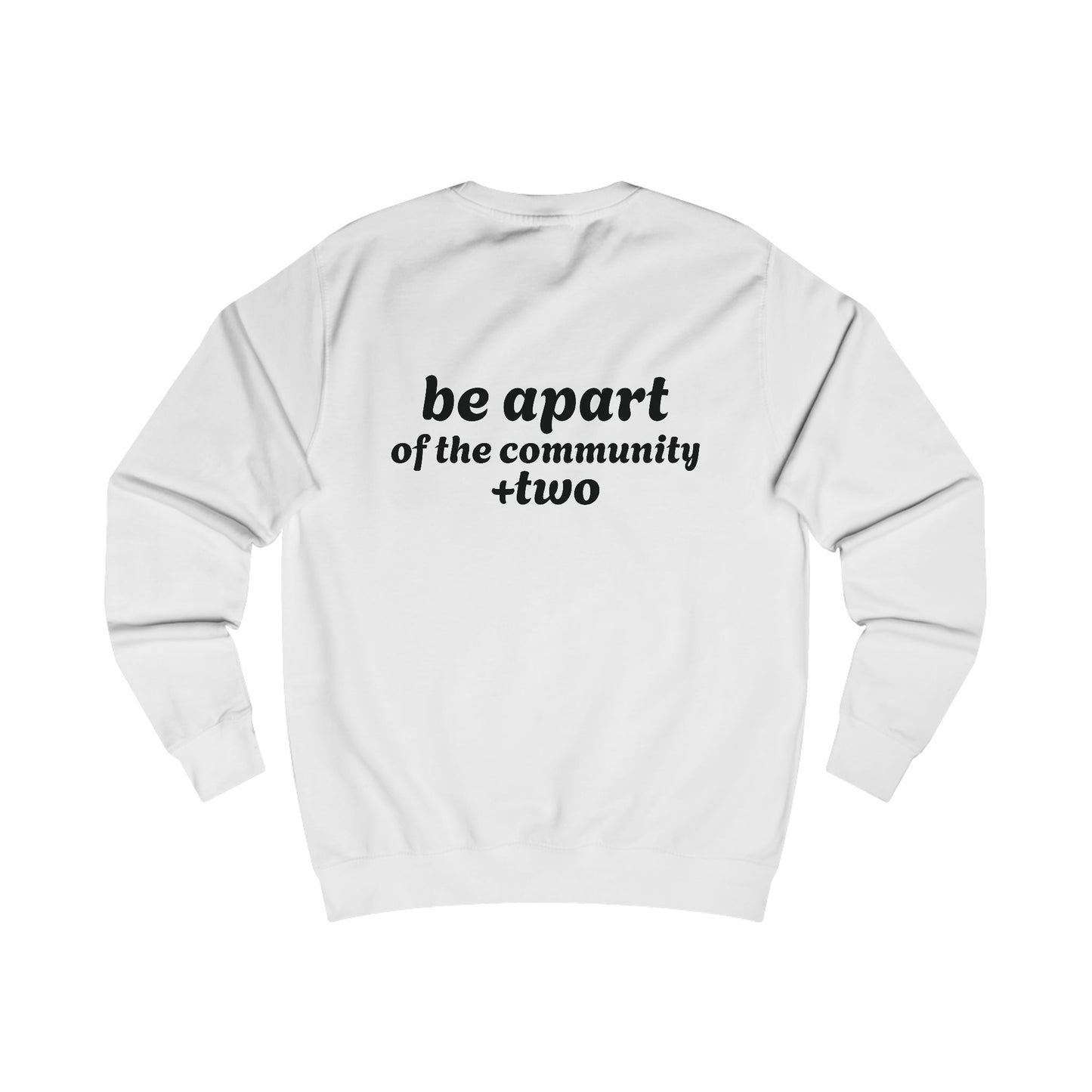 Community Connection Unisex Sweatshirt with Inspirational Quotes, Casual Wear, Gift for Friends, Birthday, Cozy Outfit