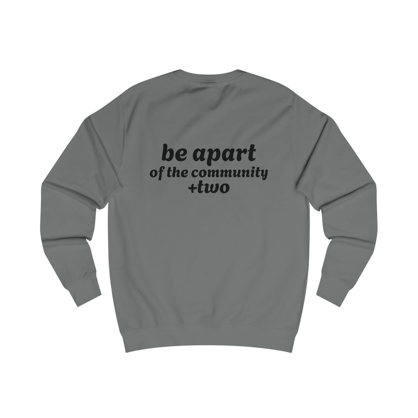 Community Connection Unisex Sweatshirt with Inspirational Quotes, Casual Wear, Gift for Friends, Birthday, Cozy Outfit