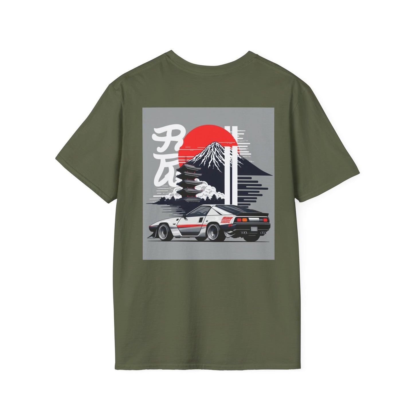 Retro Japanese Car Graphic Tee | Unisex Vintage T-Shirt for Car Enthusiasts, Gift for Him, Streetwear, Trendy Outfit